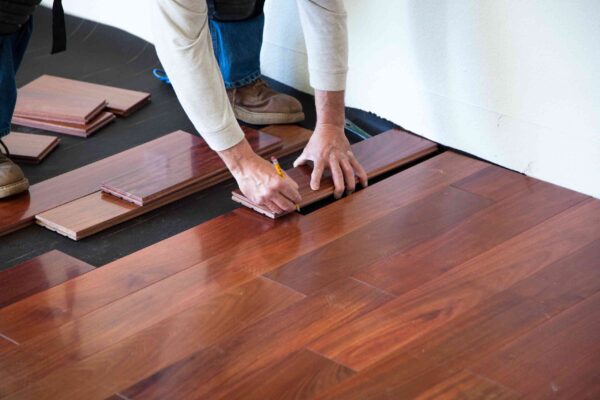 Helen and Dave project flooring installation
