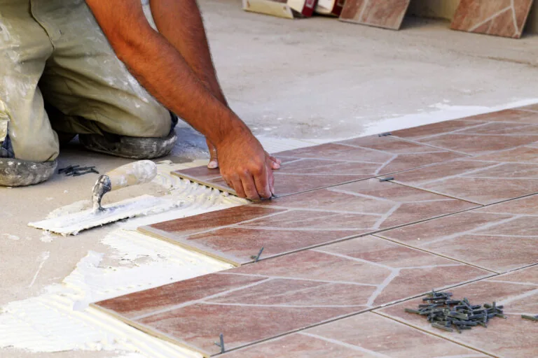 Porcelain, ceramic, and natural stone options