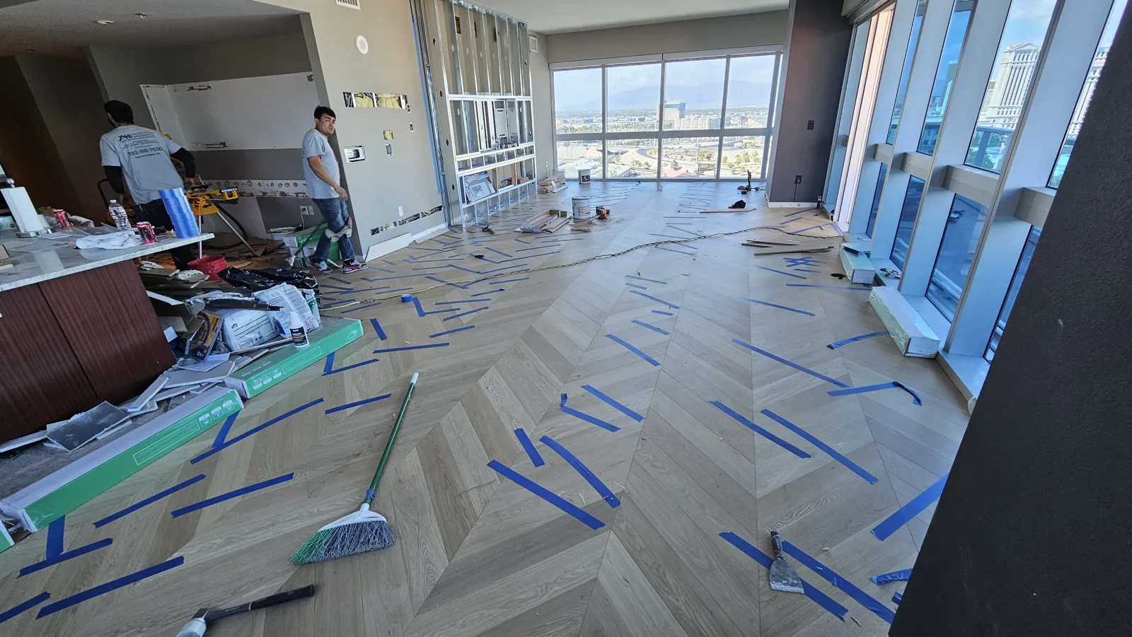 Peter the Martin project flooring photo 6