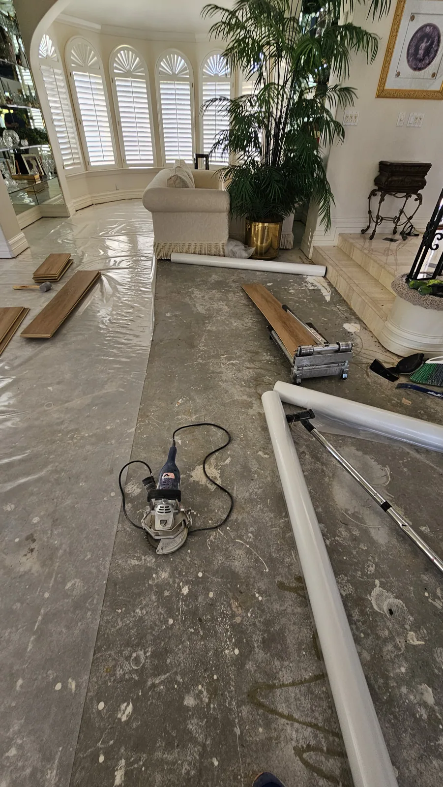 Tom project flooring photo 3